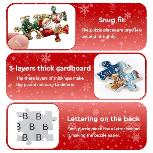 1000 Pieces Christmas Jigsaw Puzzle Q684