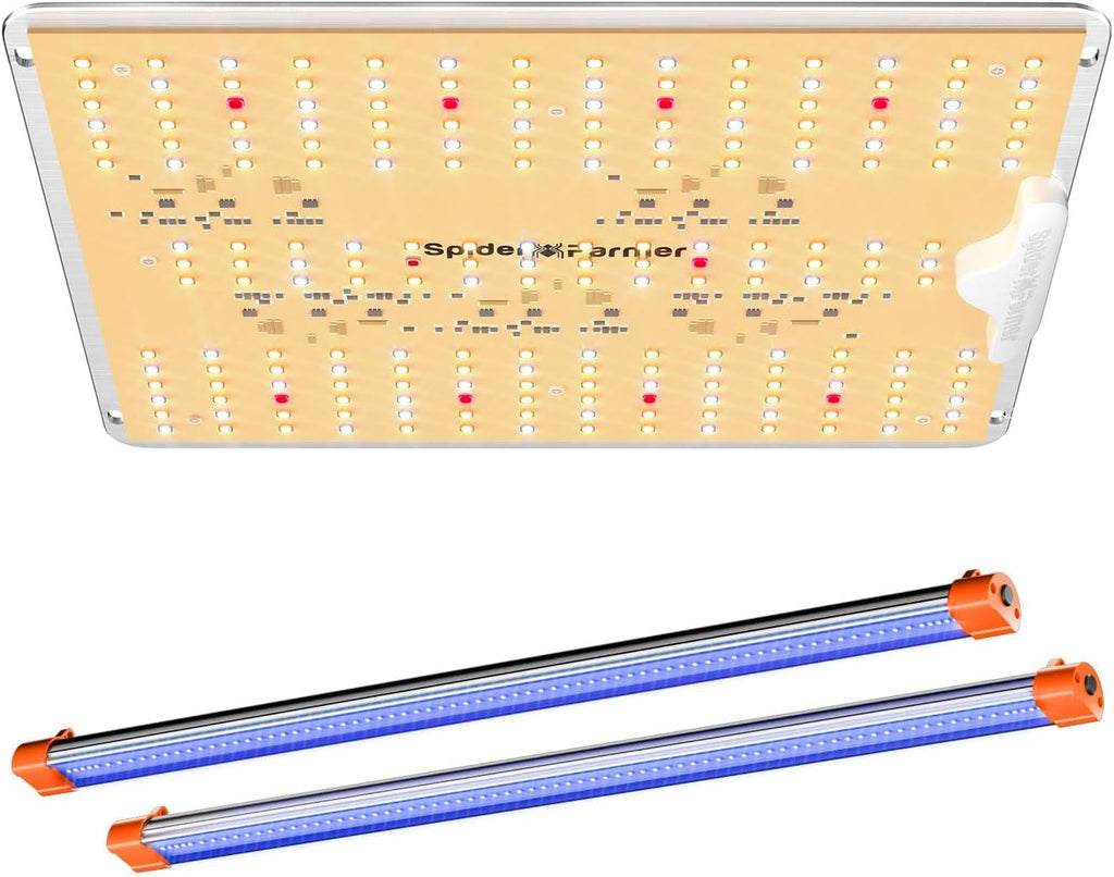 LED Grow Lights with Samsung LM301B Diodes Full Spectrum Grow Light and UV Supplemental Light J545