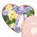 13 Pcs Scented Rose Bath Soap in Heart Gift Box H619