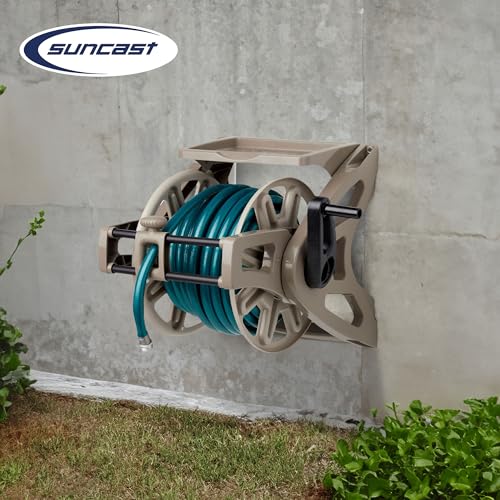 Heavy Duty Wall Mount Water Hose Winder with Hand Crank A545