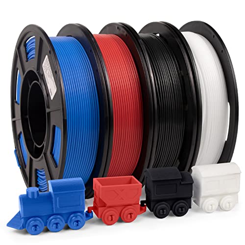 Glow in The Dark PLA Filament 1.75 mm 250g 4 Pack F98789