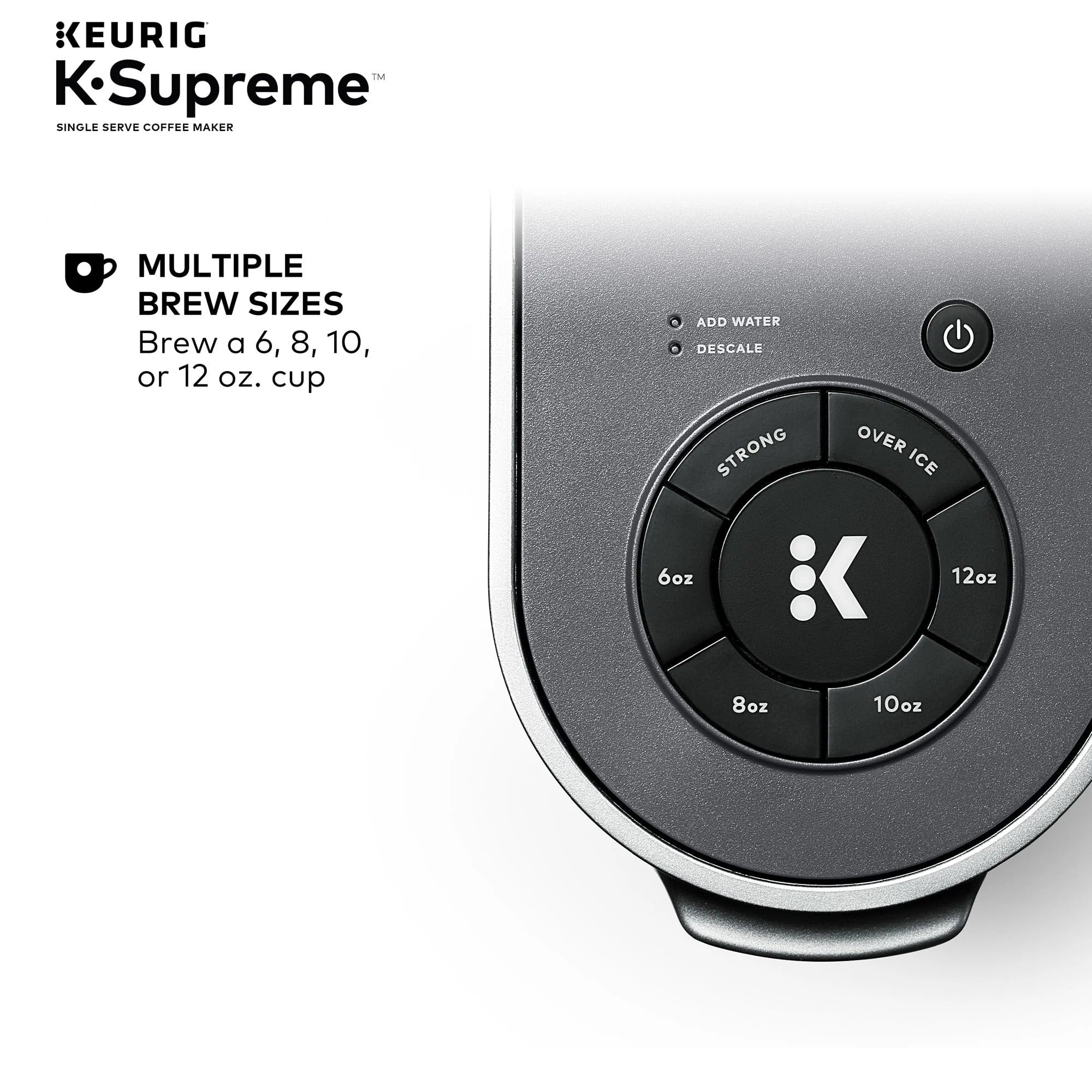 Gray Single Serve K-Cup Pod Coffee Maker O49298