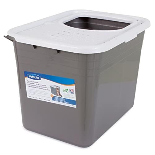 Top Entry Cat Litter Box With Filter Lid W622