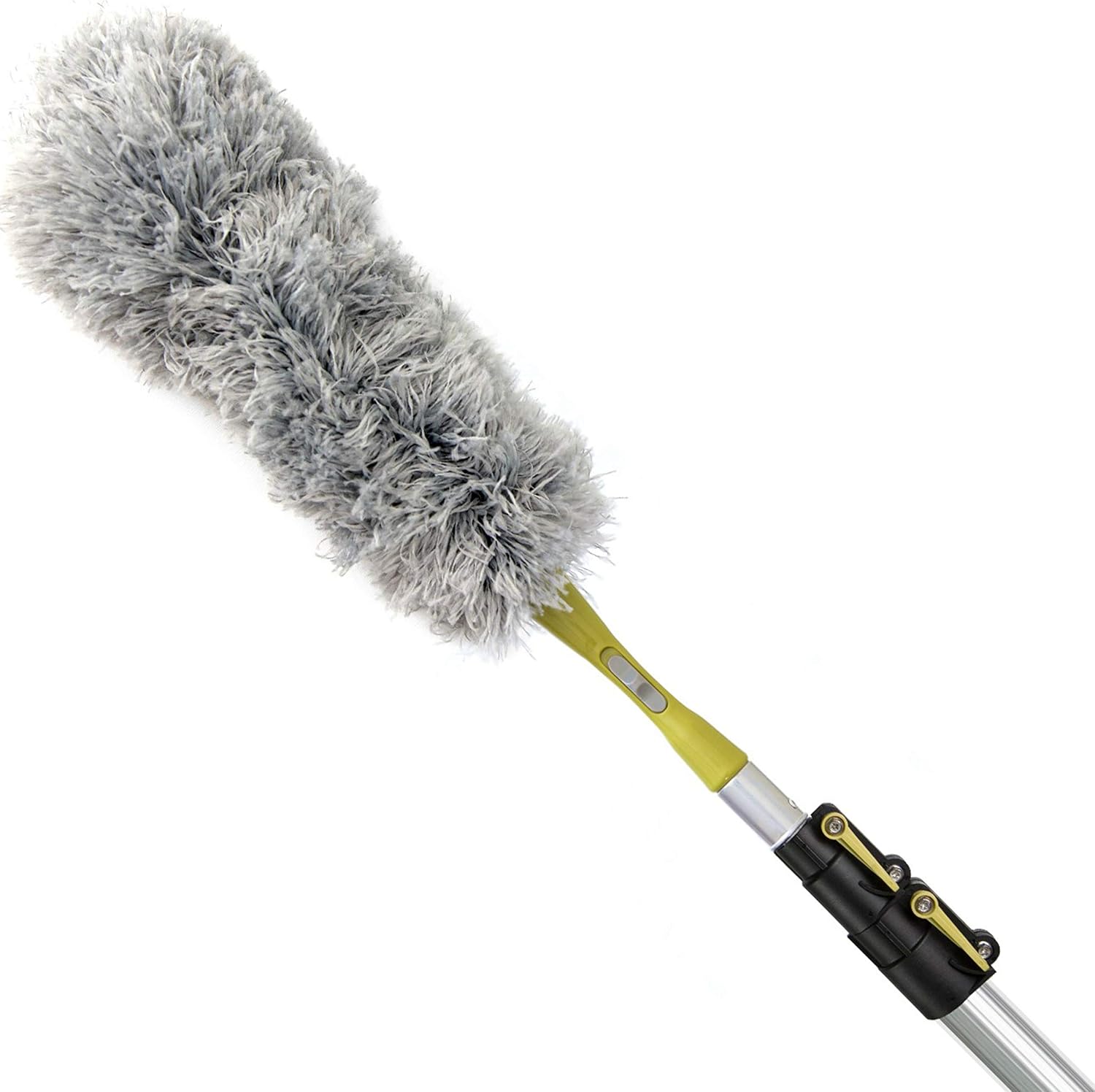 Dusting Kit with Telescopic Pole and Microfiber Feather Duster T63619