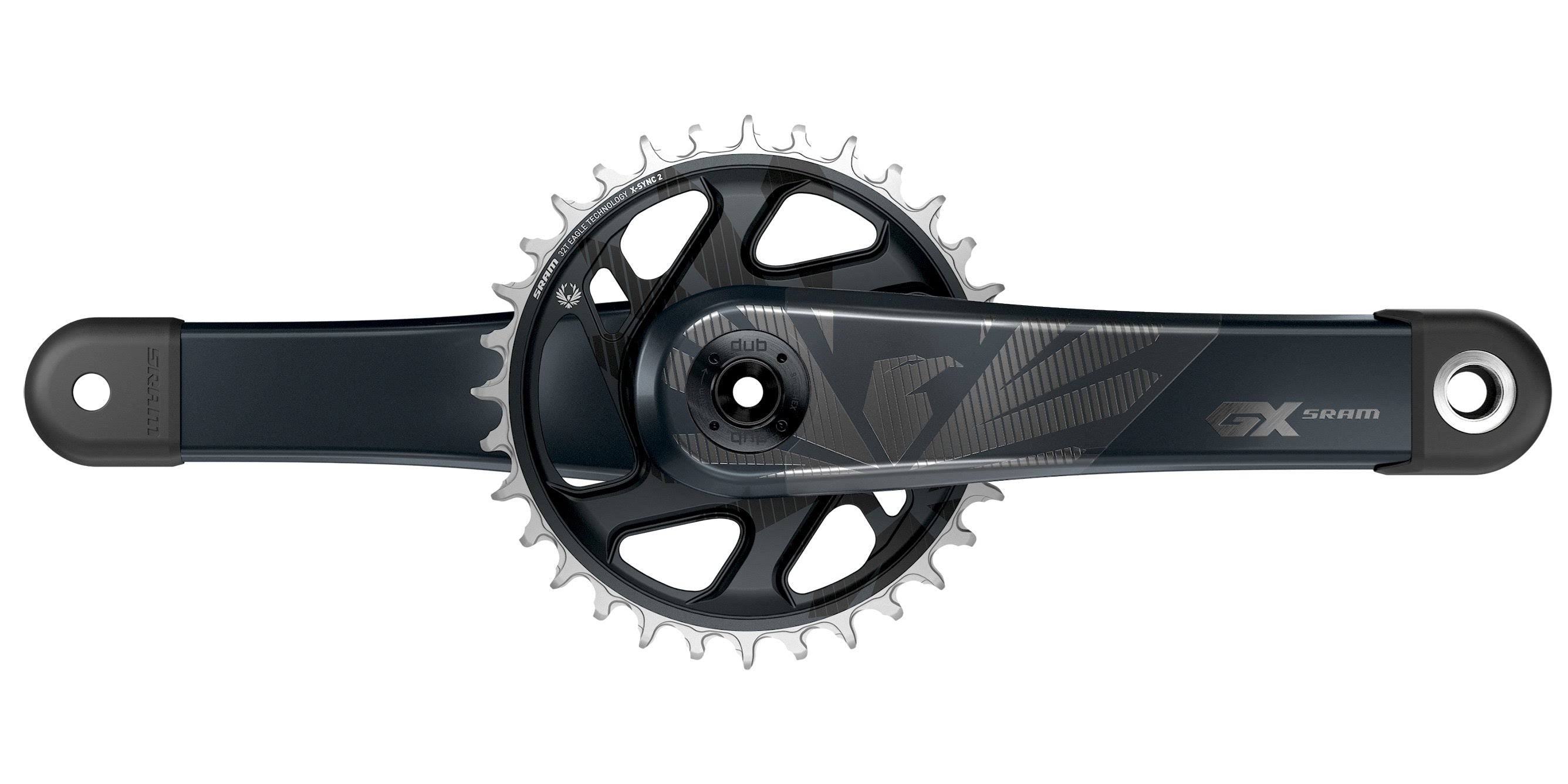 Carbon Dub Boost Crankset 175mm 32T Lunar P743