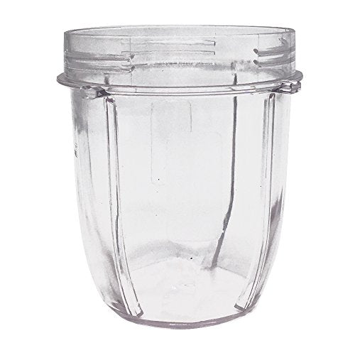 2pcs 18oz Jar cup with Spout Lid for Nutri Ninja Blender Auto iQ V6713