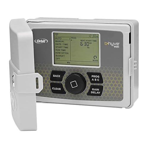 Smart Indoor/Outdoor 6-Station WiFi Sprinkler System Controller Y940960