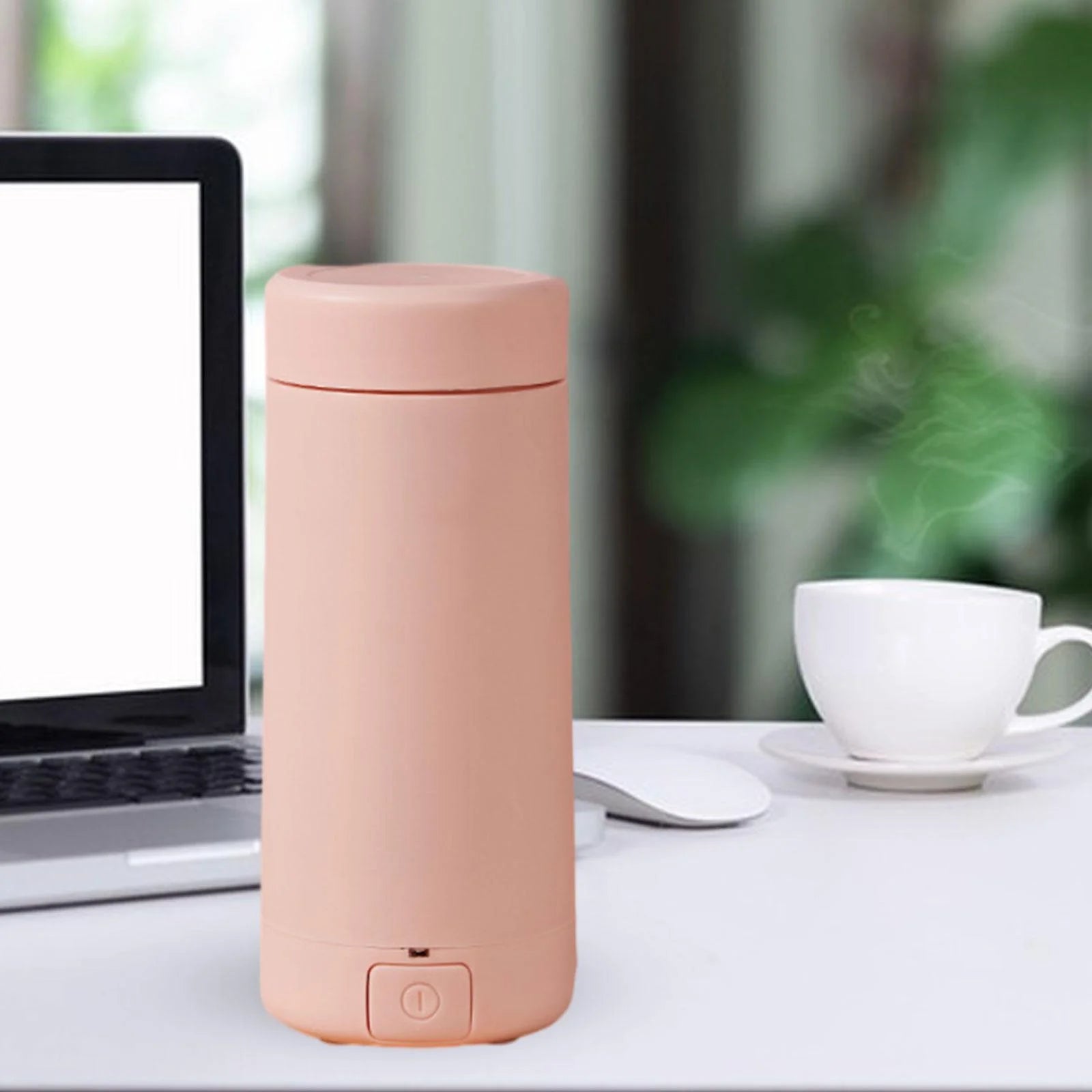 Pink Portable Electric Hot Water Kettle T474790