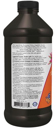 Liquid Multi Vitamin & Mineral, Wild Berry Flavor, 16-Ounce N924