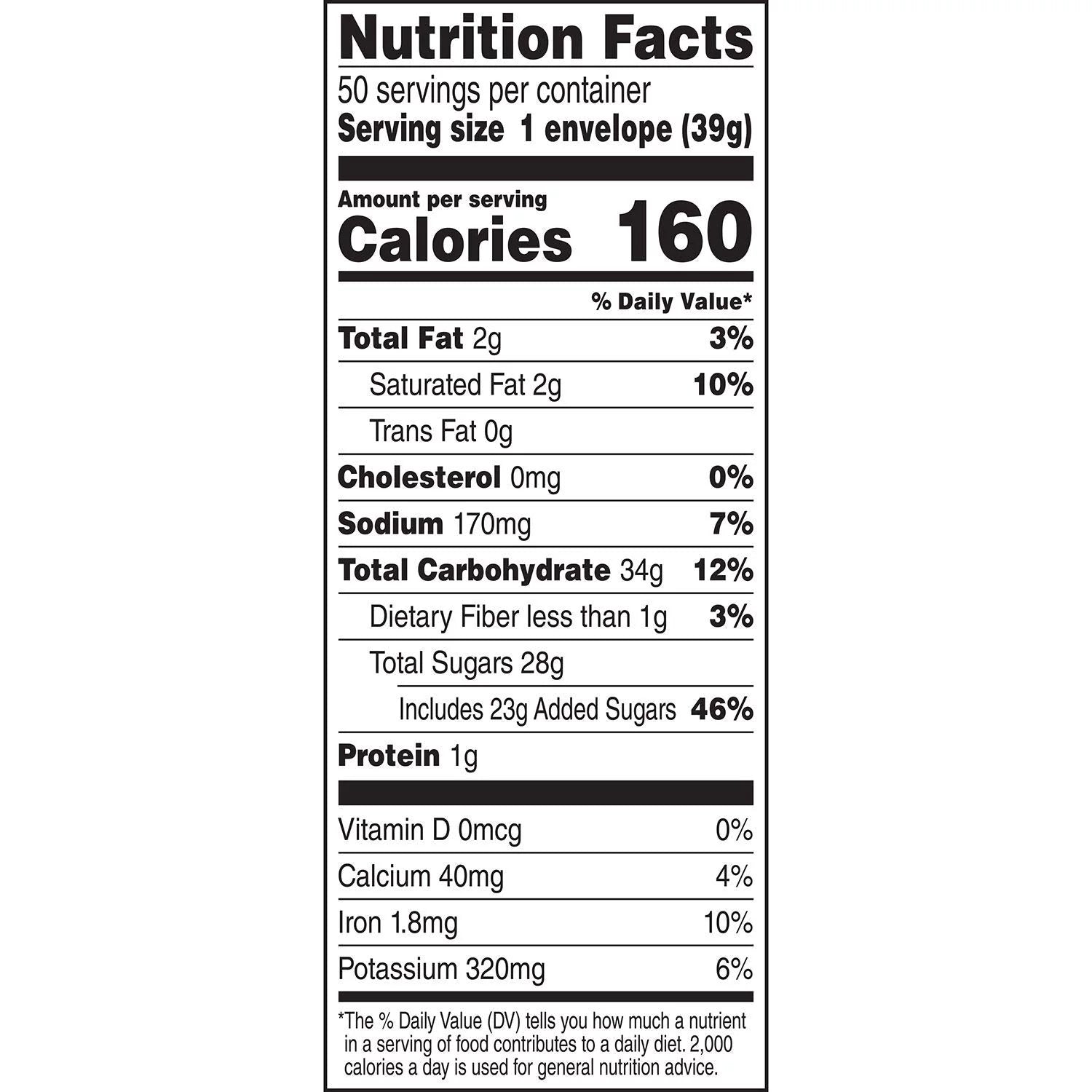 Milk Chocolate Hot Cocoa Mix Packets (50 ct.) F577538