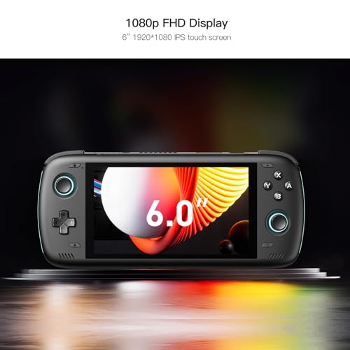 Clear Blue Android Handheld Gaming Console with 6" 1080p Screen B283