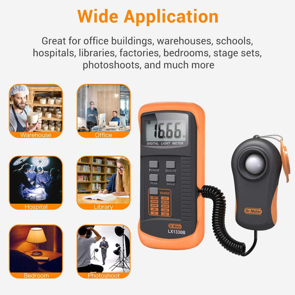 Digital Illuminance Light Meter J464