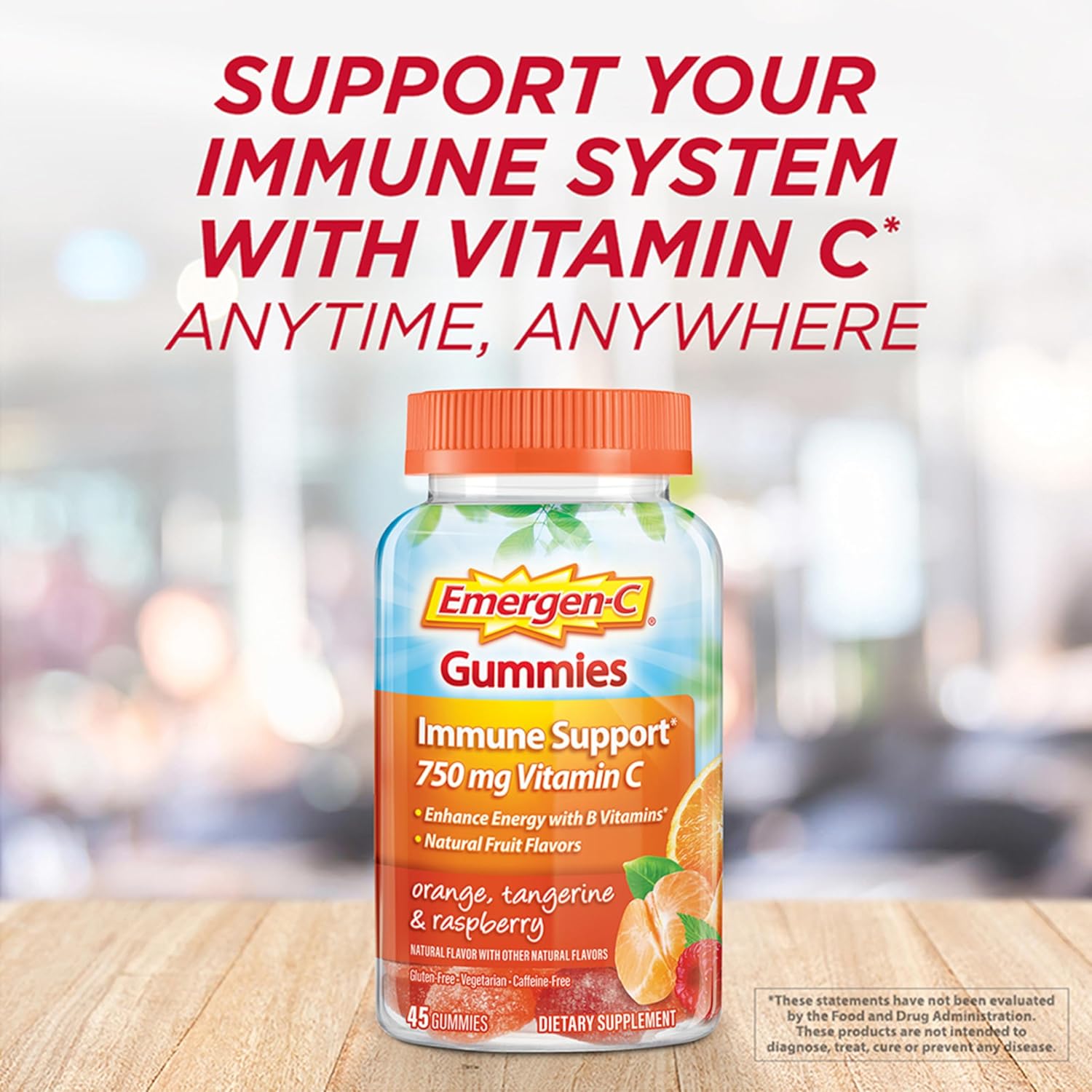 750mg Vitamin C Gummies, 45 Count M51410