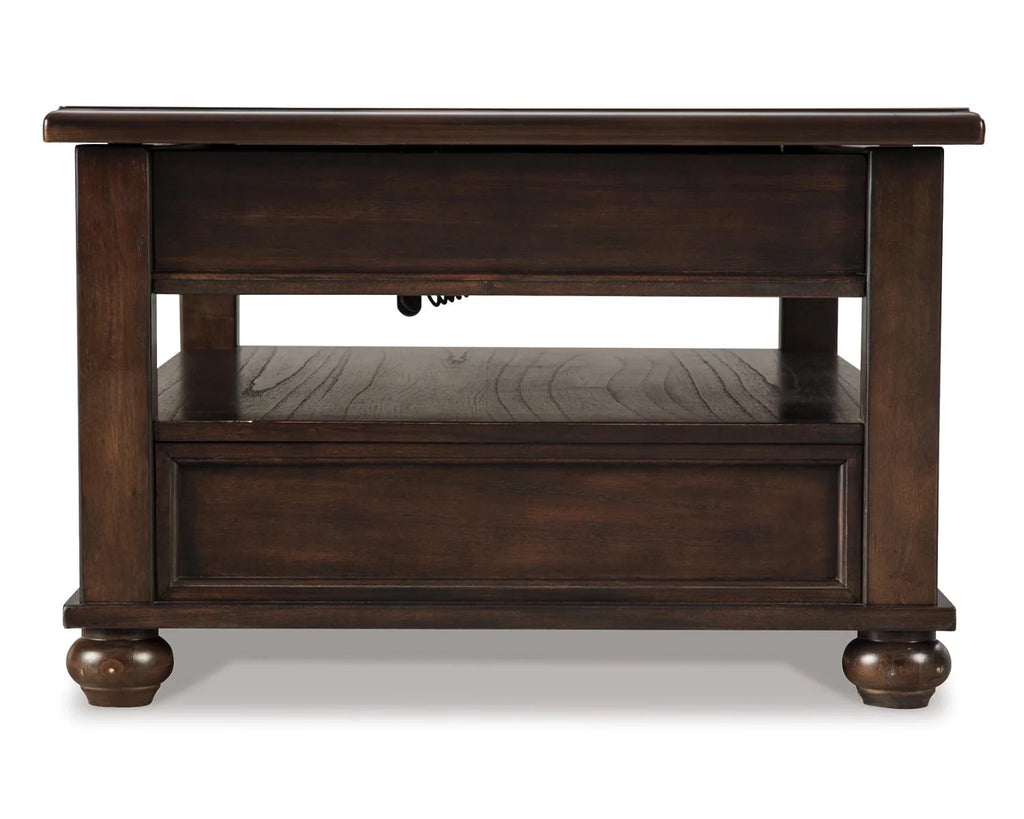 Dark Brown Coffee Table with Lift Top M531