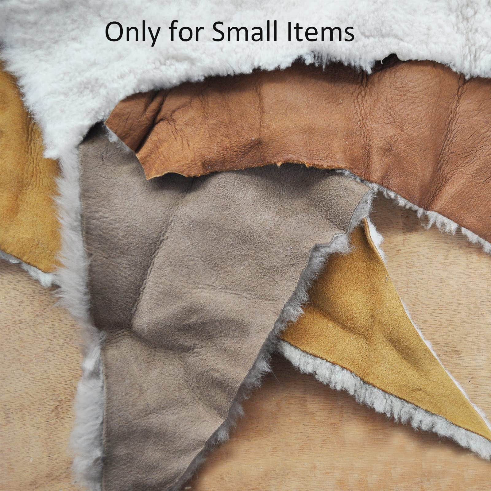 1 Pound/Bag Leather Wool Remnants R735