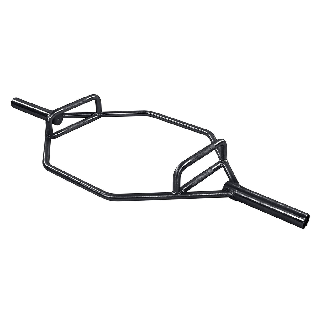 Black Olympic 2-Inch Hex Weight Lifting Trap Bar F9153