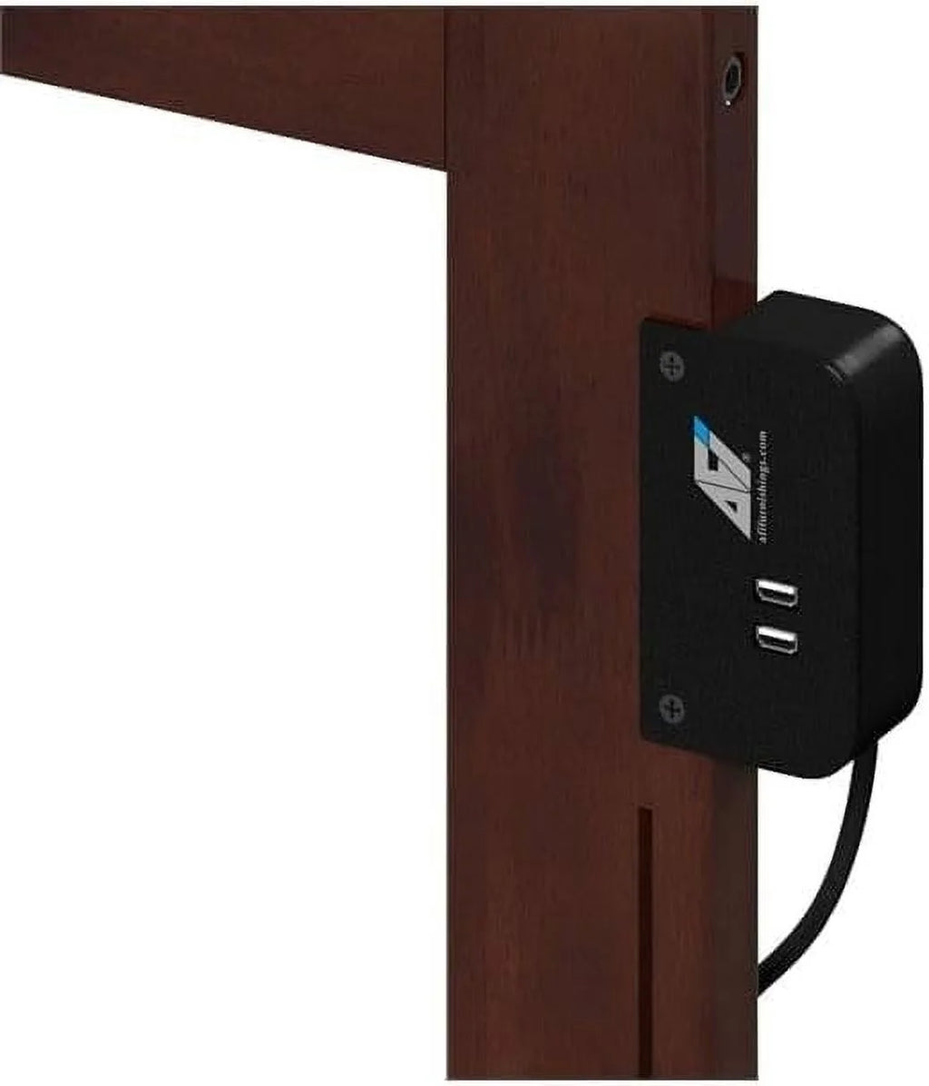 Walnut Sleigh Headboard Z69003