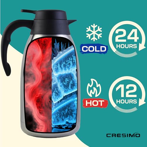 68oz Insulated Stainless Steel Coffee Carafe S342