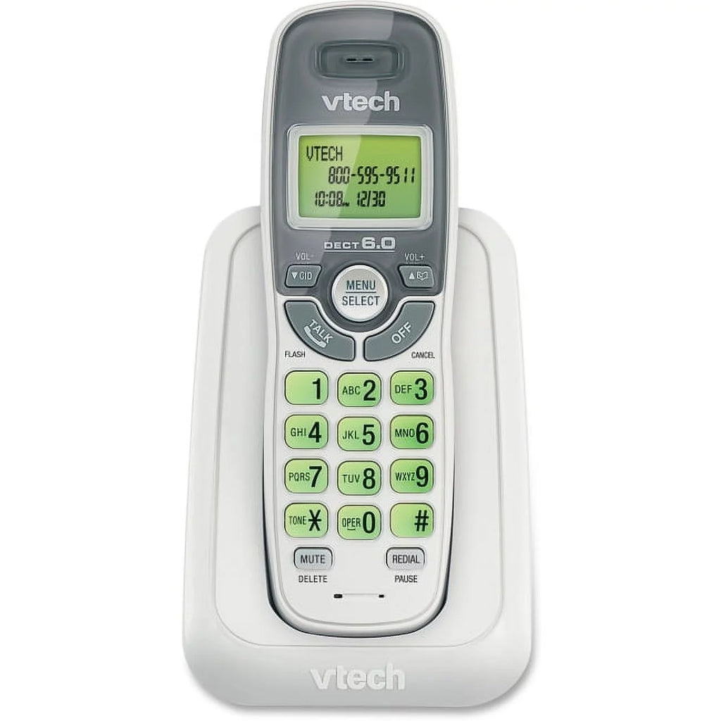 White Cordless Phone with Caller ID O2814