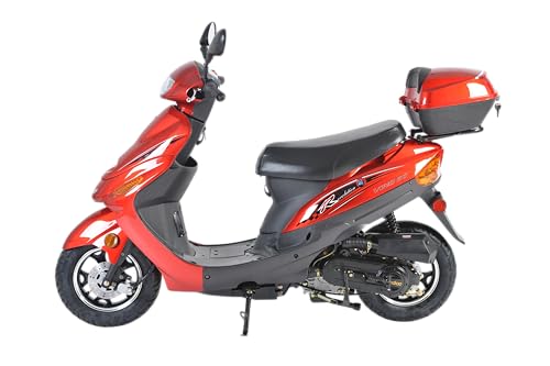 49cc 50cc street legal fully automatic scooter moped with Matching trunk R856