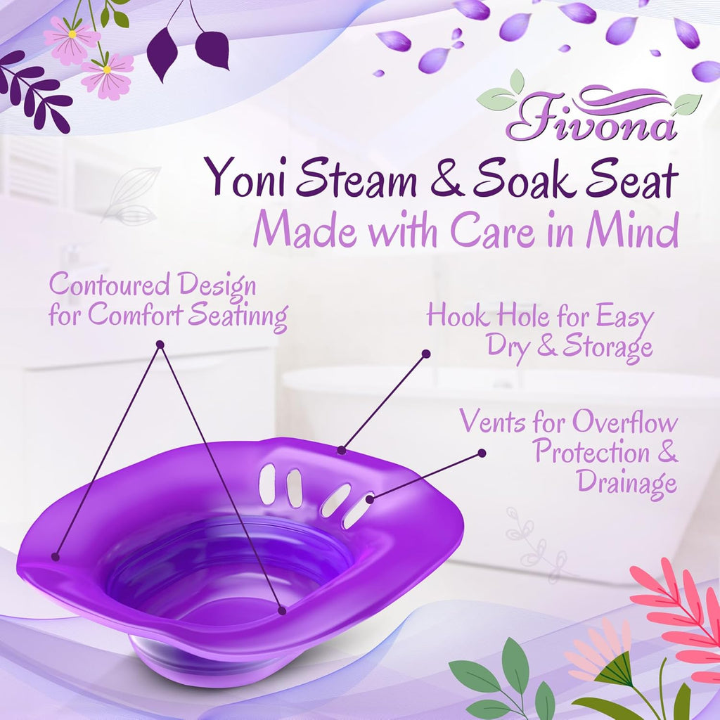 Purple Sitz Bath Basin for Toilet O33509
