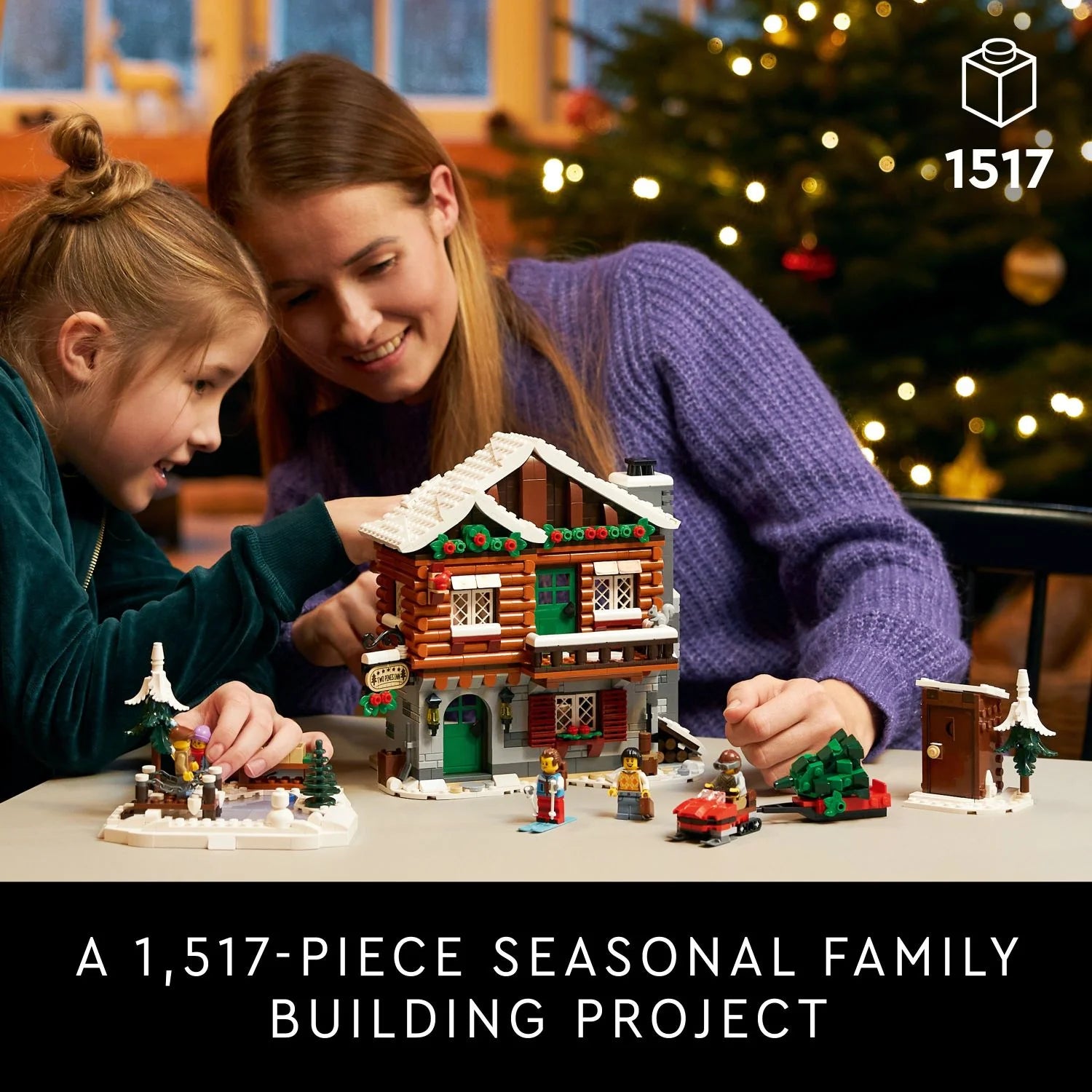 LEGO Icons Alpine Lodge Model Building Kit L77722