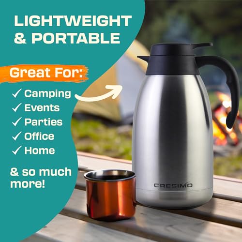 68oz Insulated Stainless Steel Coffee Carafe S342