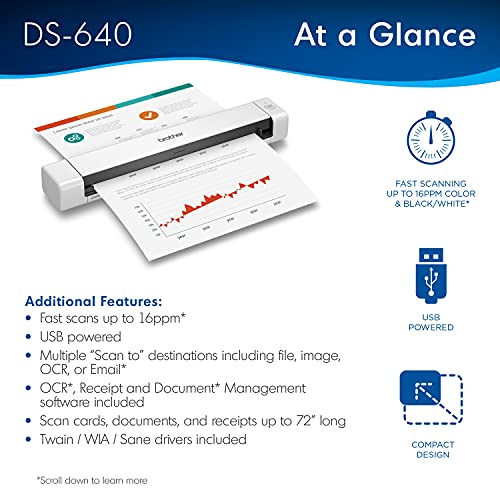 Compact Mobile Document Scanner B90365
