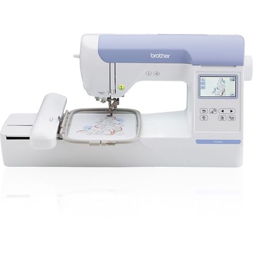 Embroidery Machine with 5" x 7" Hoop Area, 138 Built-in Designs, 11 Font Styles N228217