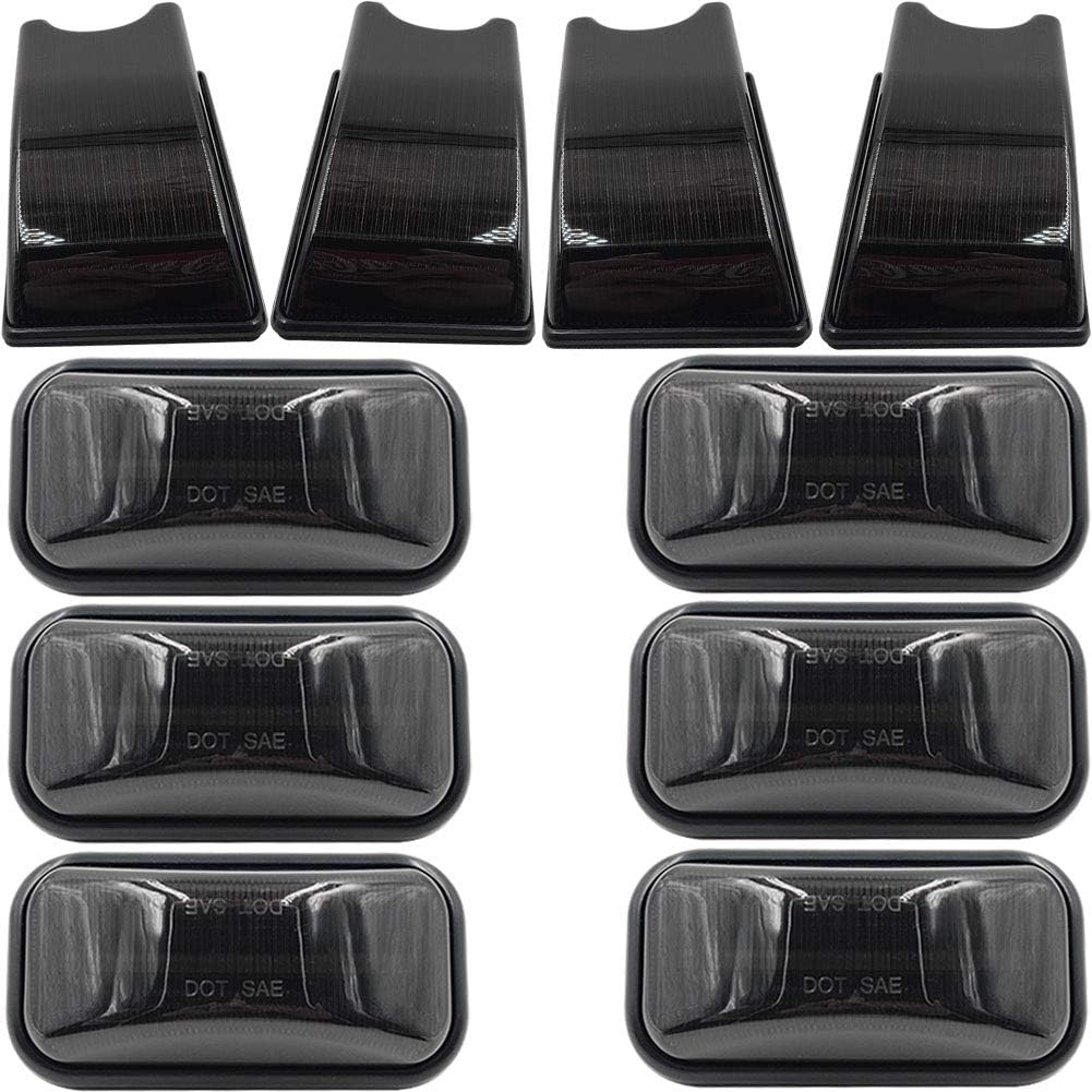 10pcs Smoked Lens Cab Roof Lamps Housing V87231