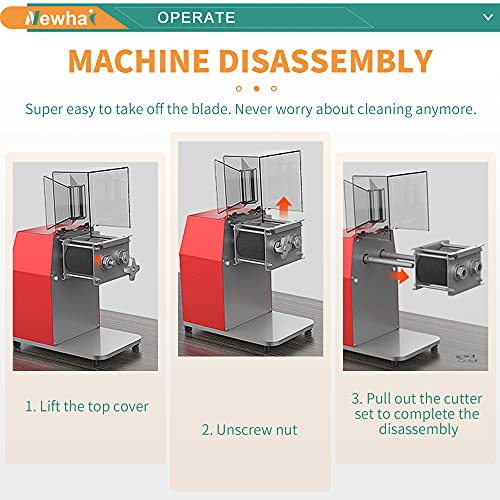 850W Stainless Steel Meat Slicer 5mm N899