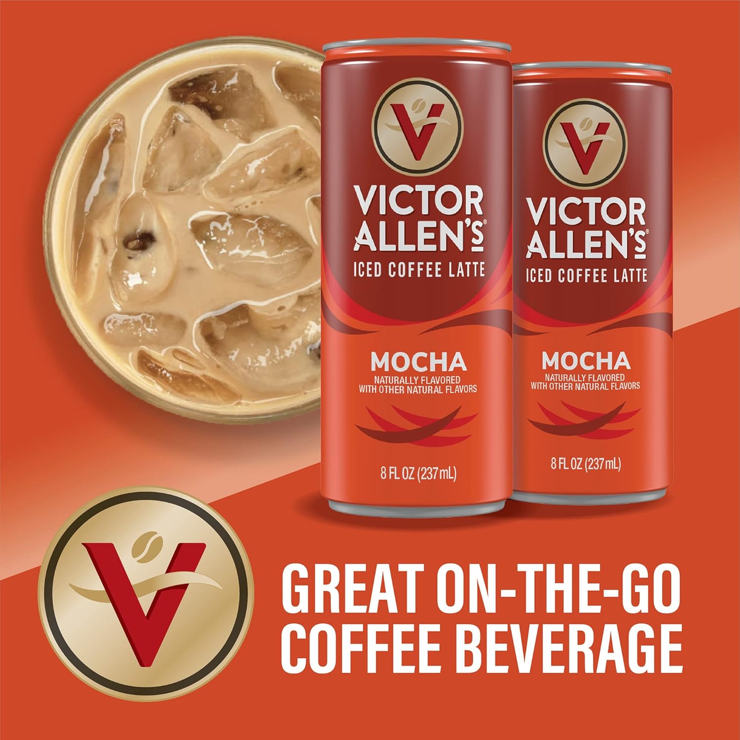 8oz Canned Coffee Latte (12 Pack) F9528