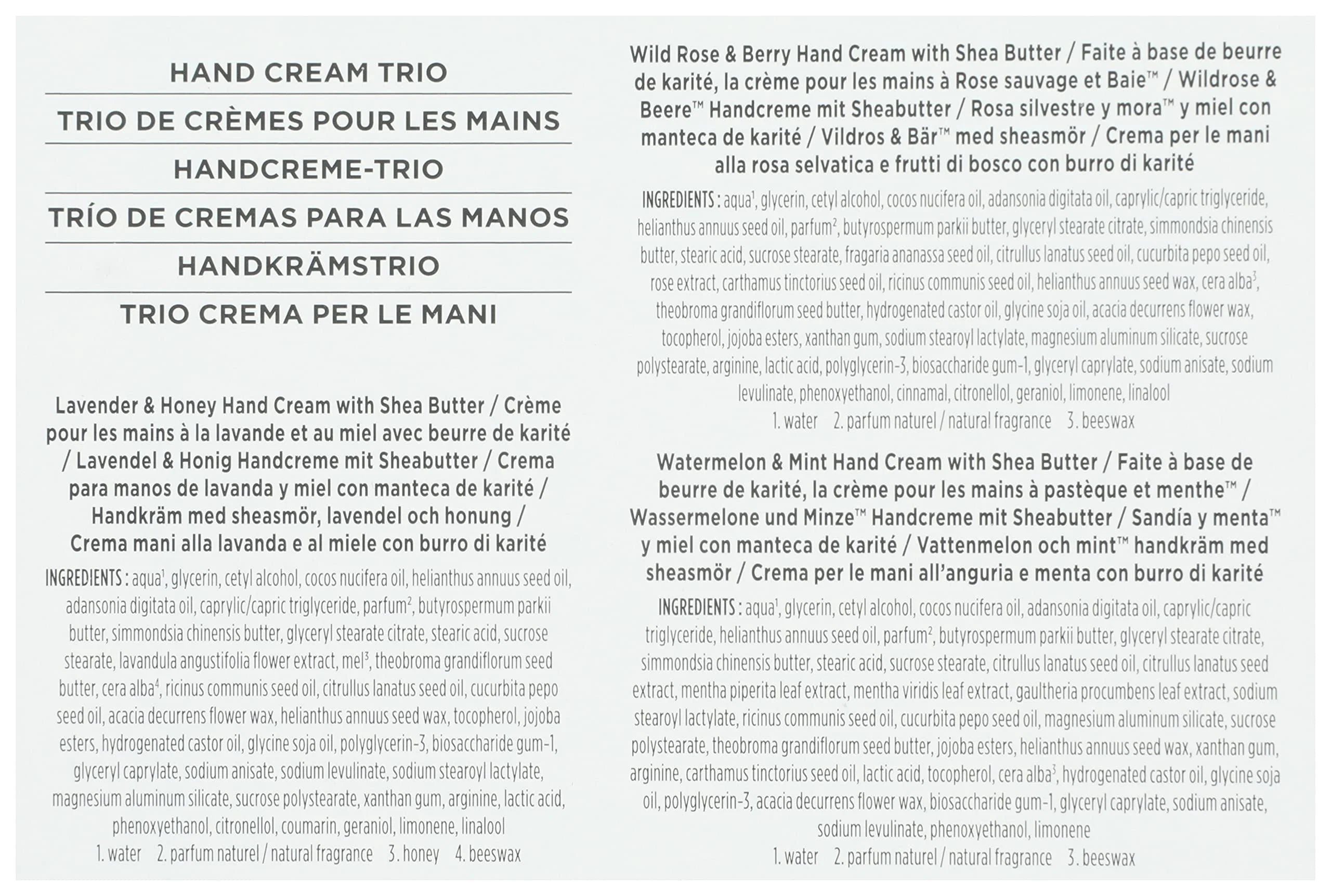 Hand Cream Trio Gift Set, 3 Ct E746