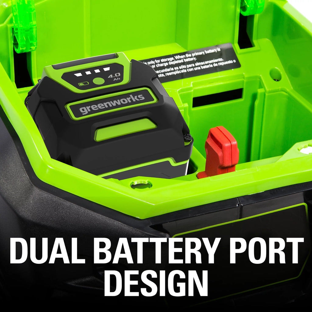 40V Brushless Push Lawn Mower with 4.0 Ah Battery & Quick Charger S145