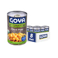 Organic Chick Peas Garbanzo Beans, Low Sodium with Sea Salt, 15.5 Ounce (Pack of 8) O6722