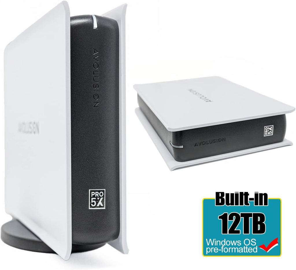 12TB USB 3.0 External Hard Drive (White) I266