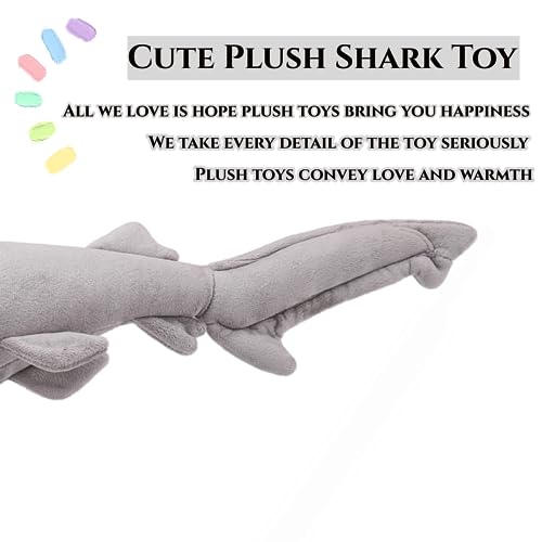 26in Lifelike Shark Plush O154