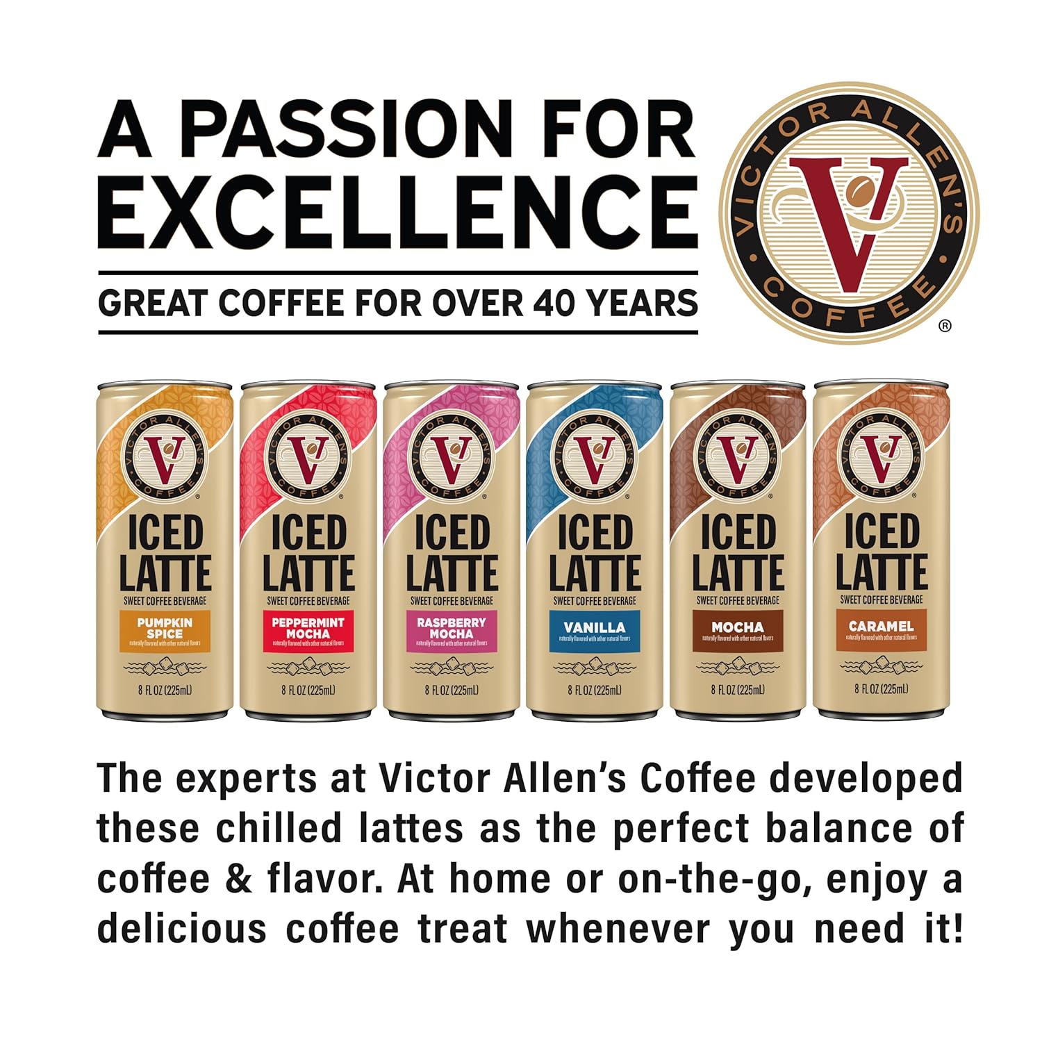 8oz Canned Coffee Latte (12 Pack) F9528
