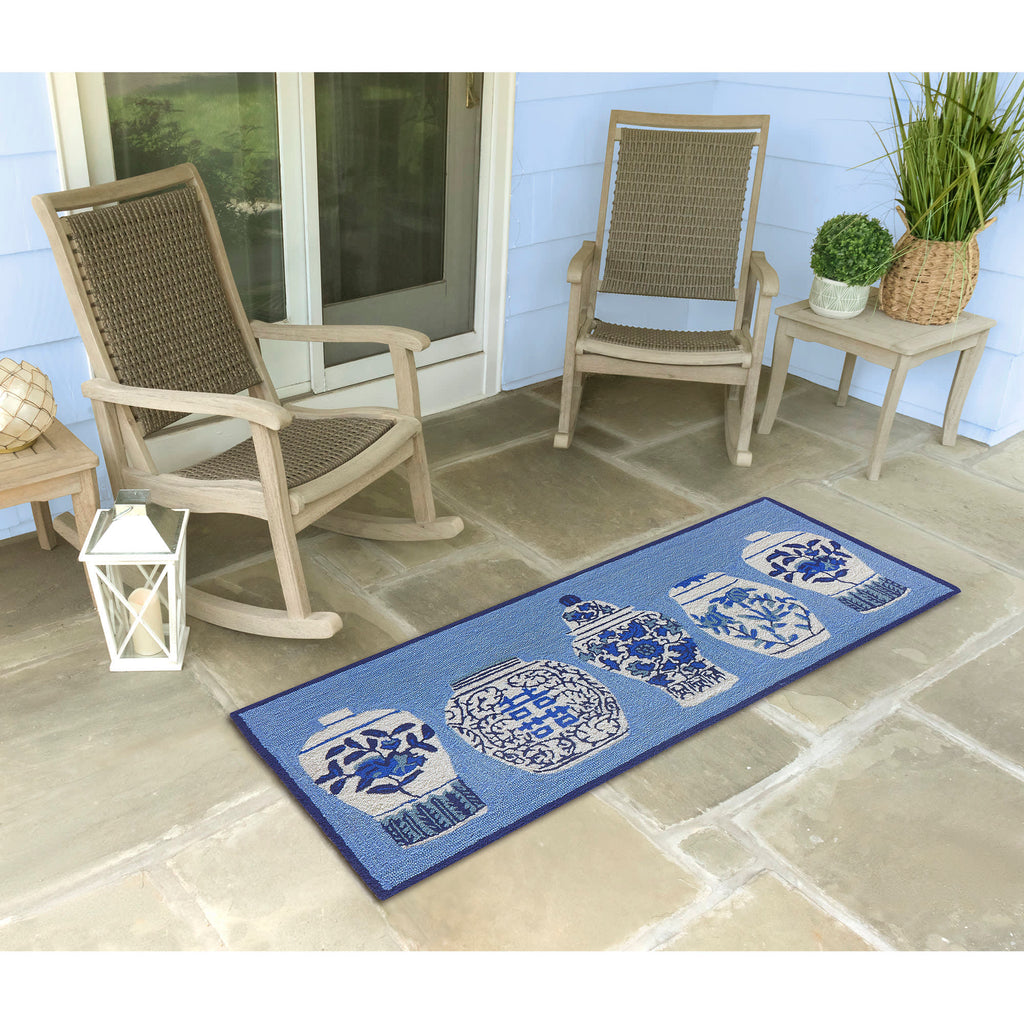 Frontporch Ginger Jars Indoor Outdoor Mat