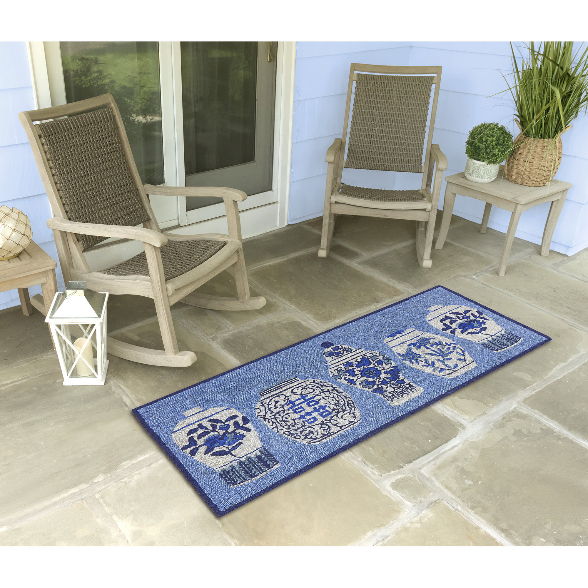 Frontporch Ginger Jars Indoor Outdoor Mat