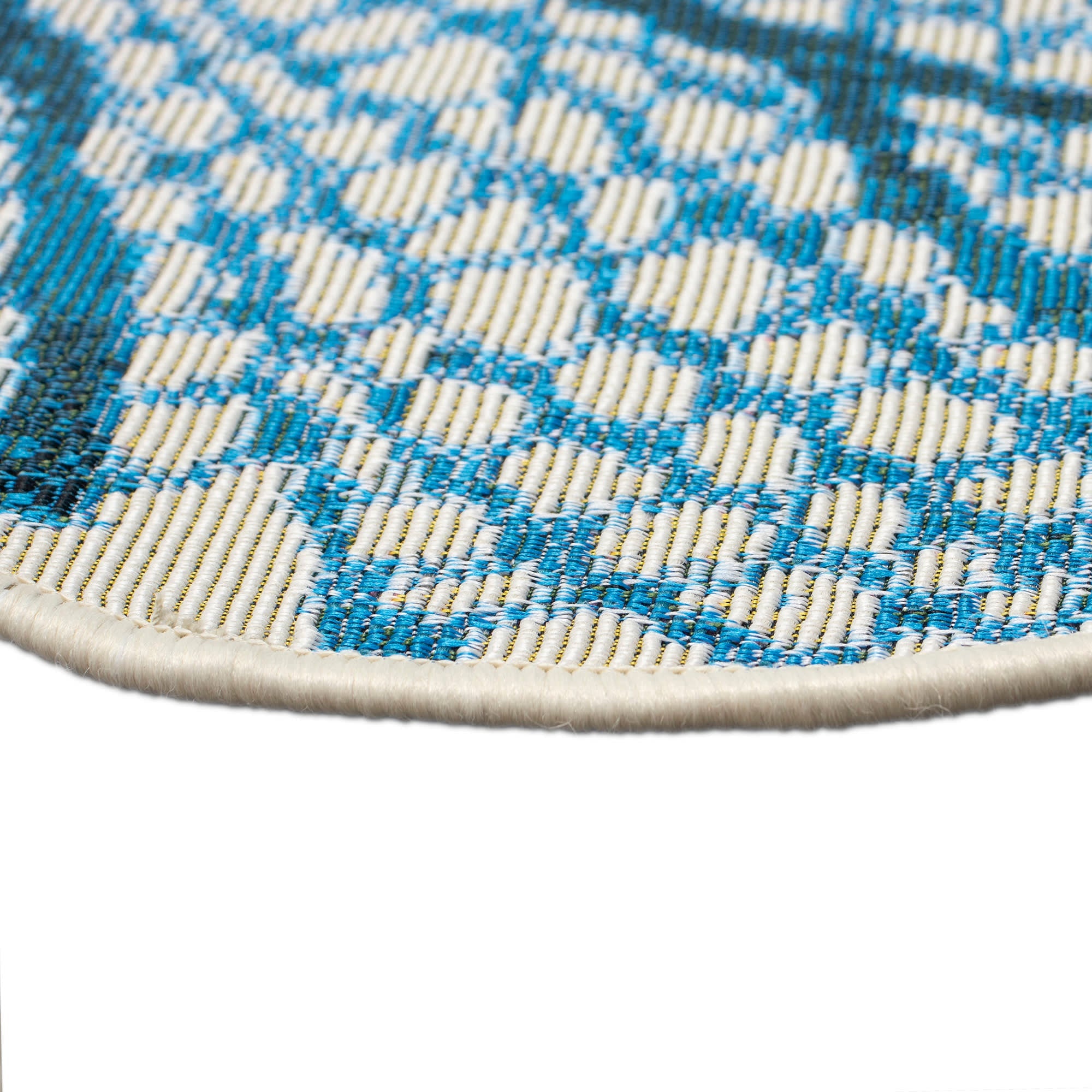 Esencia Coral Fan Indoor Outdoor Mat