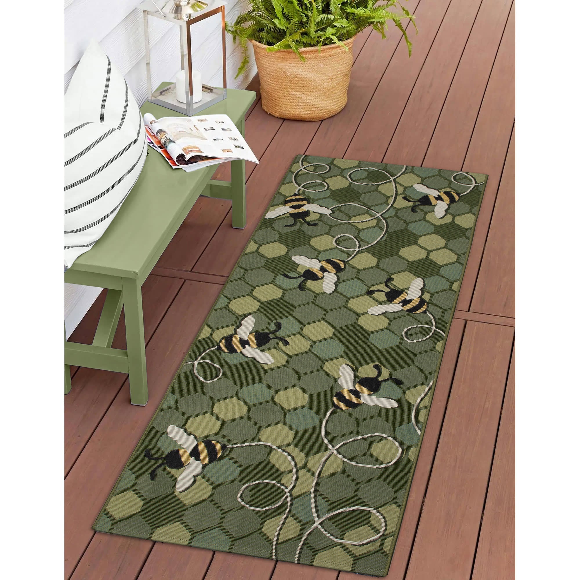 Esencia Bee Free Indoor Outdoor Mat
