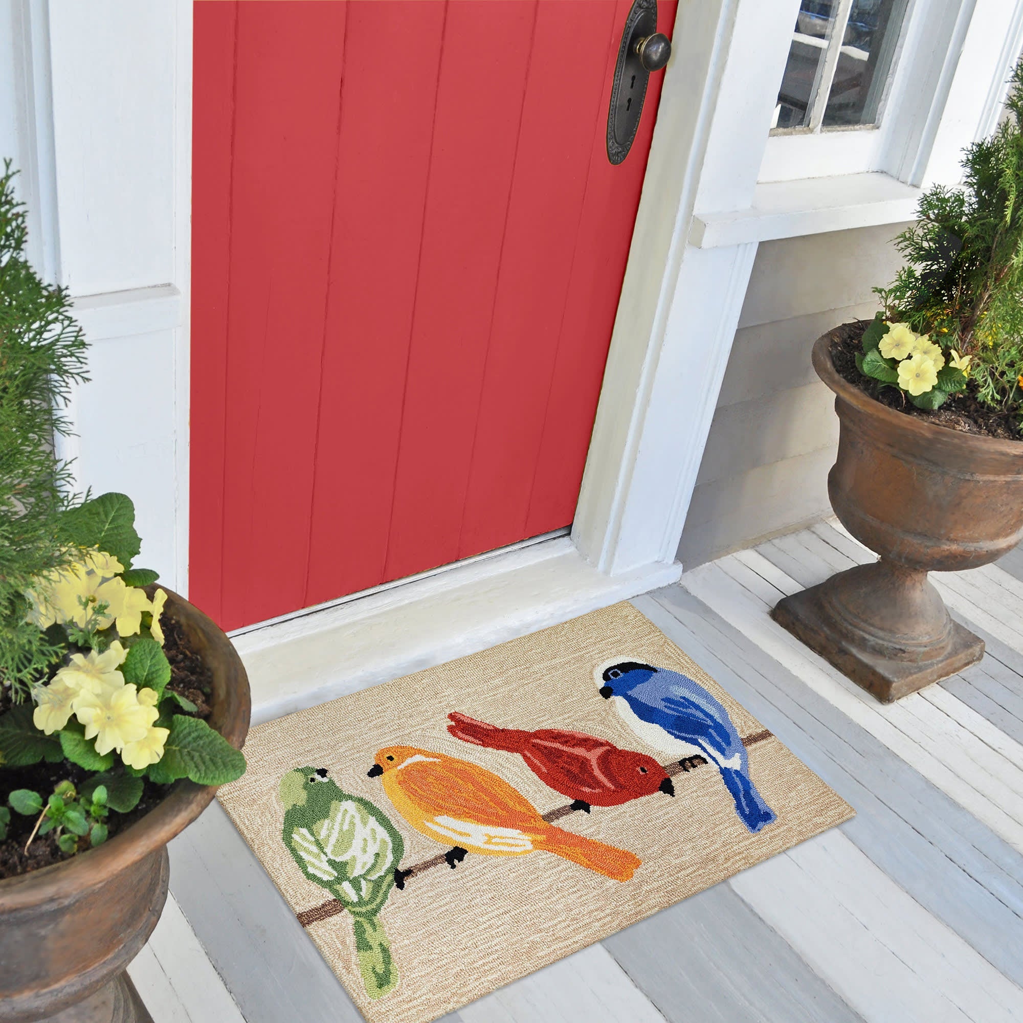 Frontporch Birds Indoor Outdoor Mat