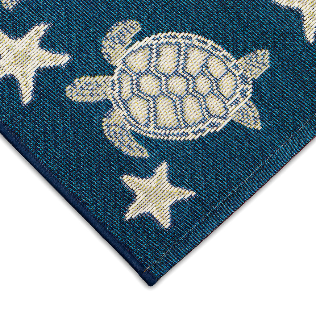 Esencia Turtle And Stars Indoor Outdoor Mat