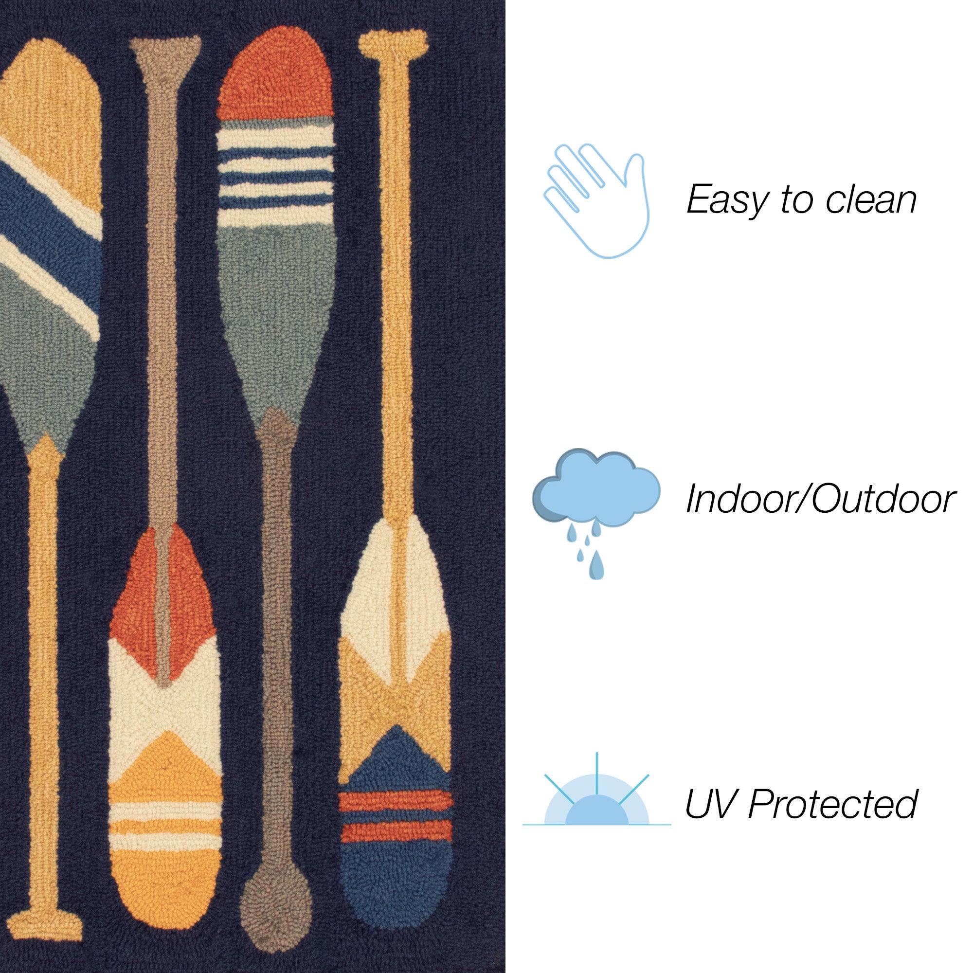 Frontporch Paddles Indoor Outdoor Mat