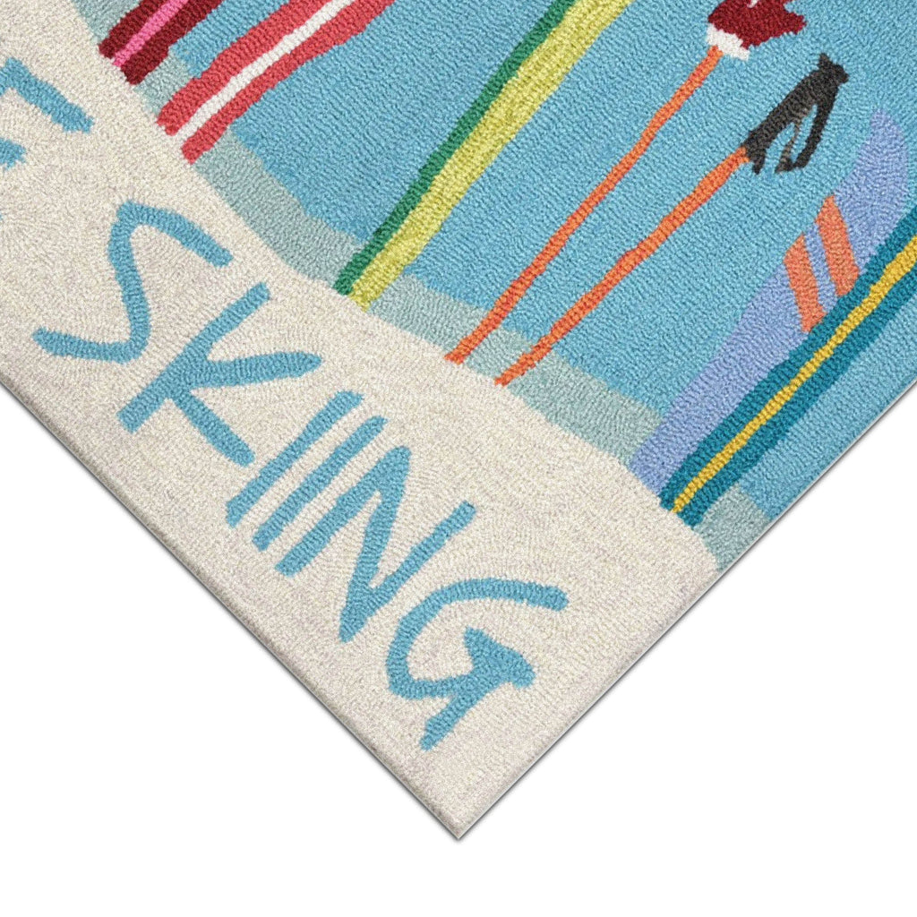 Frontporch Gone Skiing Indoor Outdoor Mat