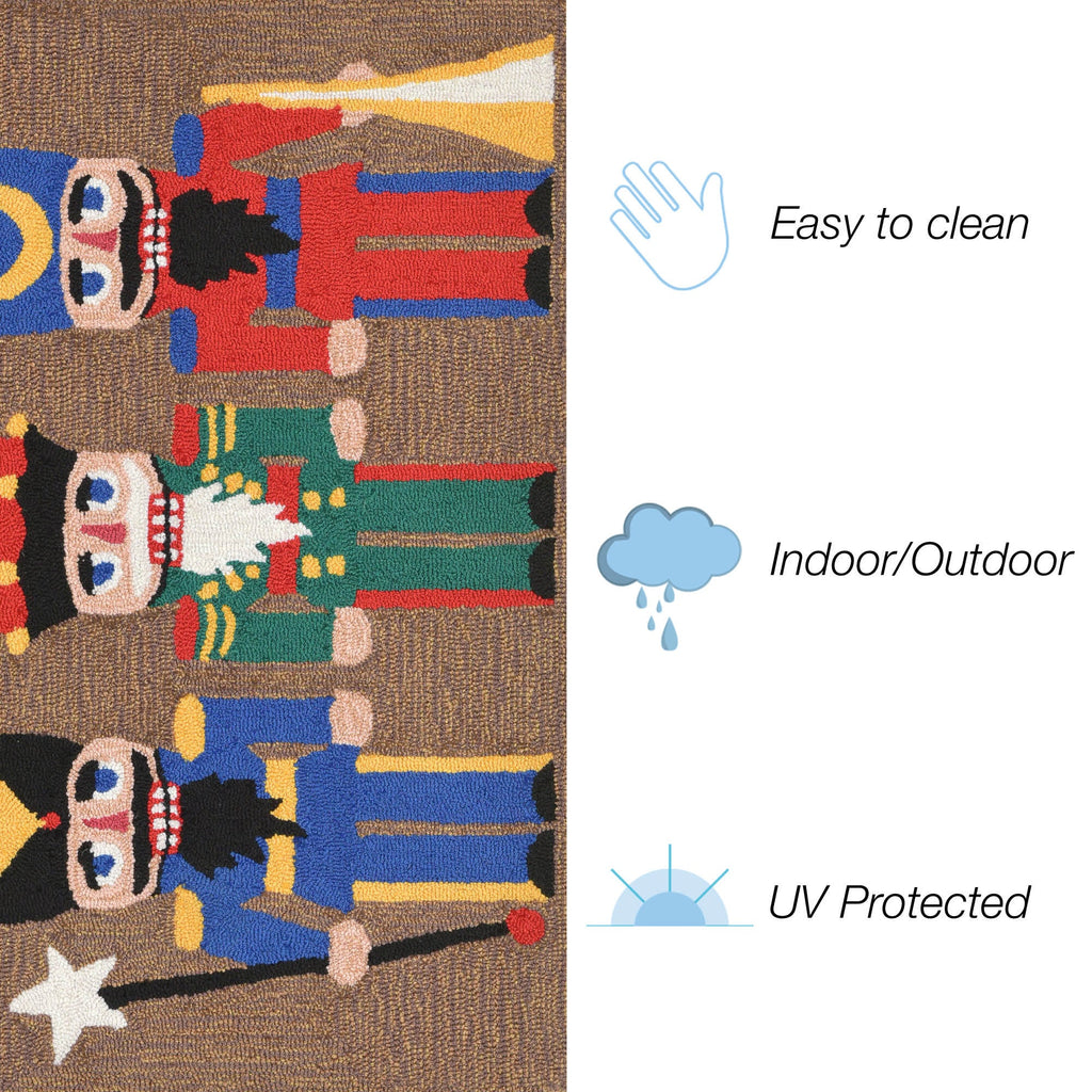 Frontporch Nutcracker Indoor Outdoor Mat