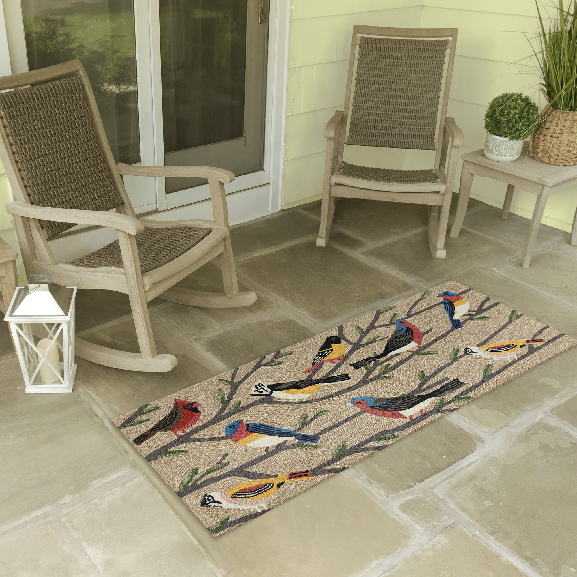 Frontporch Birds Indoor Outdoor Mat
