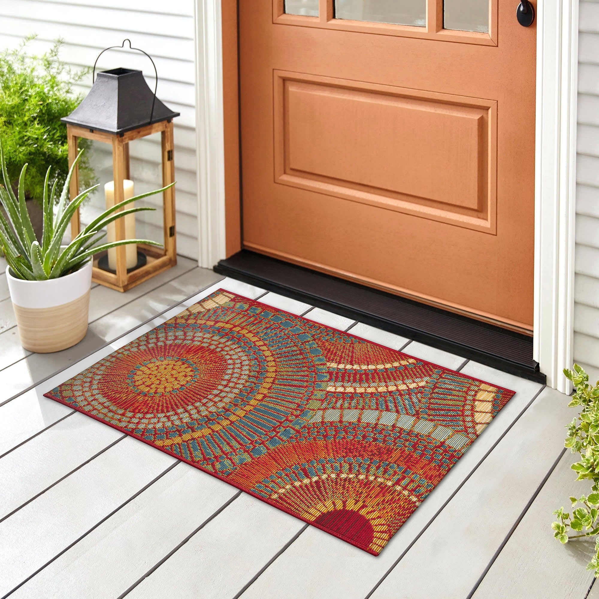 Esencia Circles Indoor Outdoor Mat