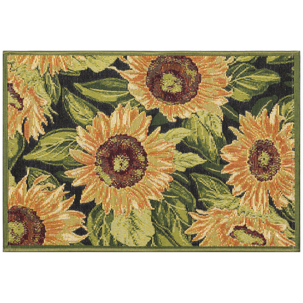 Esencia Sunflowers Indoor Outdoor Mat